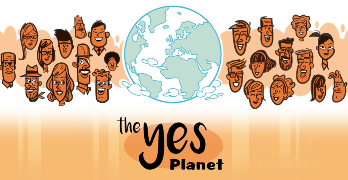 The YES Planet, activates in an immediate manner and with speed the transformation